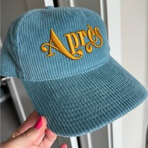 Free People Apres Cord Hat